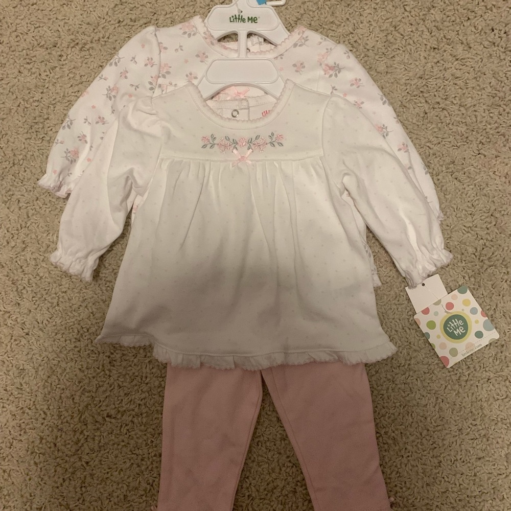 NWT Baby Girl 3pc outfit 6Months